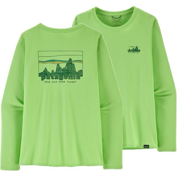 Patagonia Women's Capilene Cool Daily Long Sleeve Graphic Shirt Size XS NWT - Picture 8 of 8